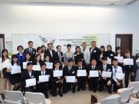 香港傑出學生服務獎2014–15團體合照